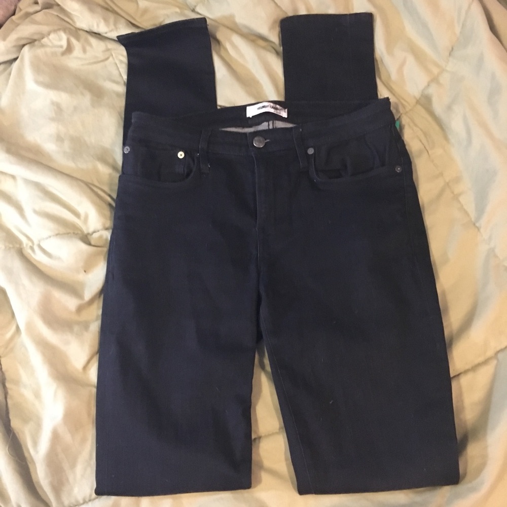 HELMUT LANG | Skinny Black Jeans | size 30